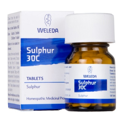 Weleda Sulphur 30C 125 tabs